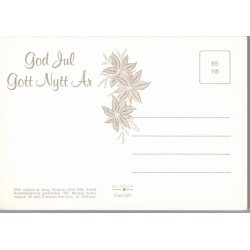 Jenny Nystr�m - God Jul - Gott Nytt �r - Eliasson u/n - Ubrugt
