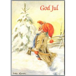 Jenny Nystrm - God Jul - Gott Nytt r - Eliasson u/n - Ubrugt