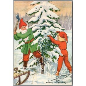 Jenny Nystrm - God Jul - Gott Nytt r - Grako 3655 - Brugt