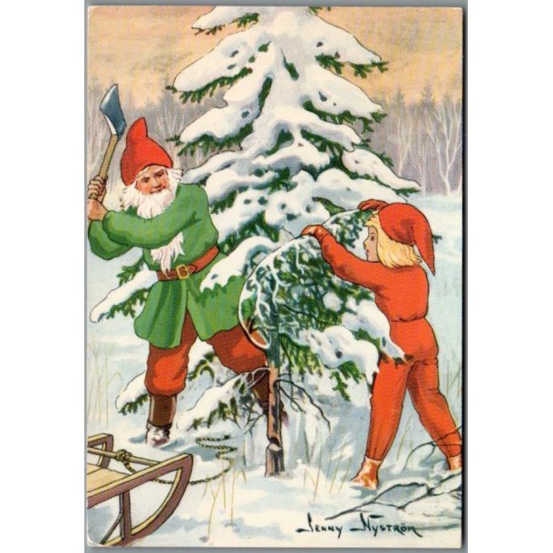 Jenny Nystrm - God Jul - Gott Nytt r - Grako 3655 - Brugt