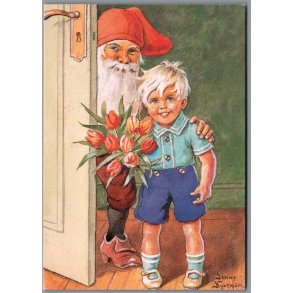 Jenny Nystrm - God Jul - Gott Nytt r - Eliasson u/n - Ubrugt