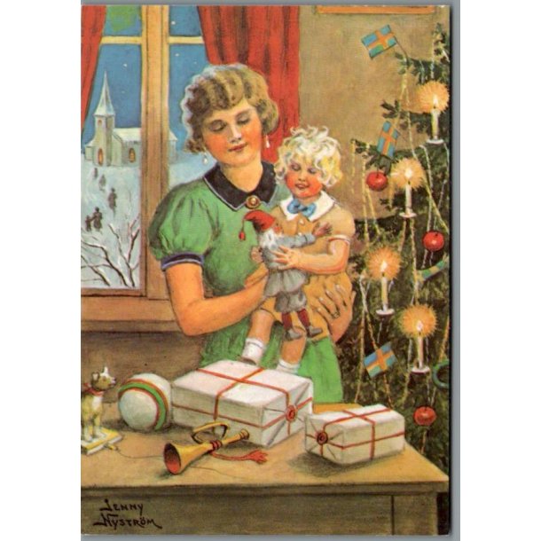Jenny Nystrm - God Jul - Gott Nytt r - Bacco 65 013 - Ubrugt