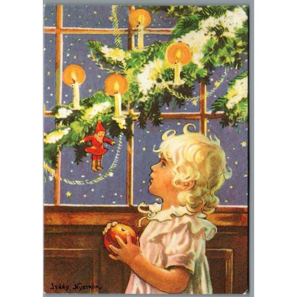 Jenny Nystrm - God Jul - Gott Nytt r - Eliasson u/n -  Brugt