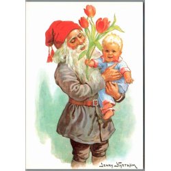 Jenny Nystr�m - God Jul - Gott Nytt �r - Eliasson u/n - Ubrugt