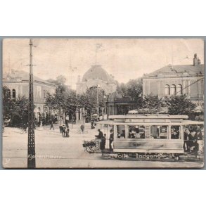 Kj�benhavn - Tivolis Indgang - Postkort - Brugt