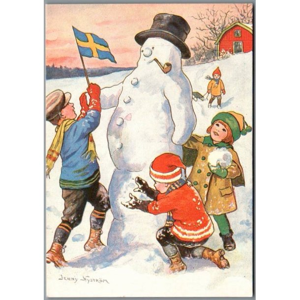 Jenny Nystrm - God Jul - Gott Nytt r - u/n - Ubrugt