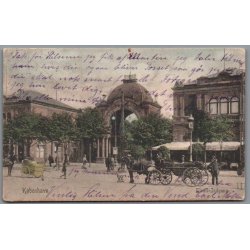 K�benhavn - Tivolis Indgang - Postkort - Brugt