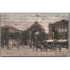 K�benhavn - Tivolis Indgang - Postkort - Brugt