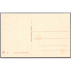 West, C.V.  - Parti fra Amalienborg Slot - Stender u/n - Ubrugt