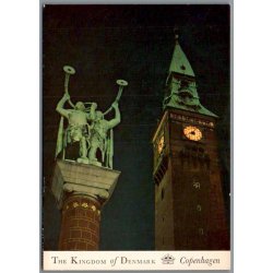 K�benhavn - Lurbl�serne - R�dhuspladsen - Postkort - Brugt