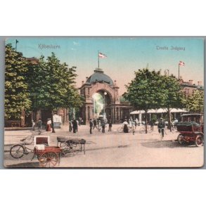 K�benhavn - Tivolis Indgang - Postkort - Brugt