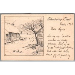 West, C.V.  - Gldelig Jul - Stender Serie 212 - Brugt 