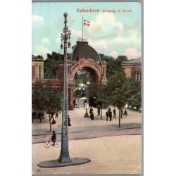 K�benhavn - Indgang til Tivoli - Postkort  - Ubrugt
