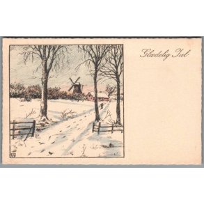 West, C.V.  - Gldelig Jul - Stender Serie 204 - Ubrugt