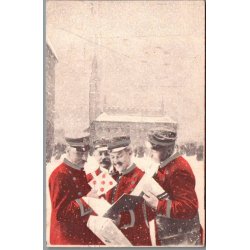Postbude p� R�dhuspladsen - Postkort - Brugt