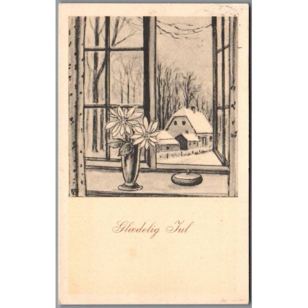 West, C.V.  - Gldelig Jul - Stender Serie 296 - Brugt 