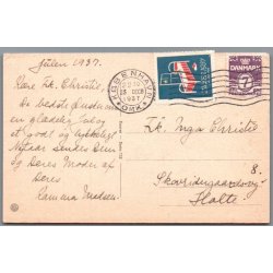 West, C.V.  - Gldelig Jul - Serie 728 - Brugt 