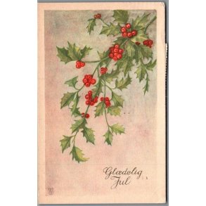 West, C.V.  - Gldelig Jul - Serie 728 - Brugt 