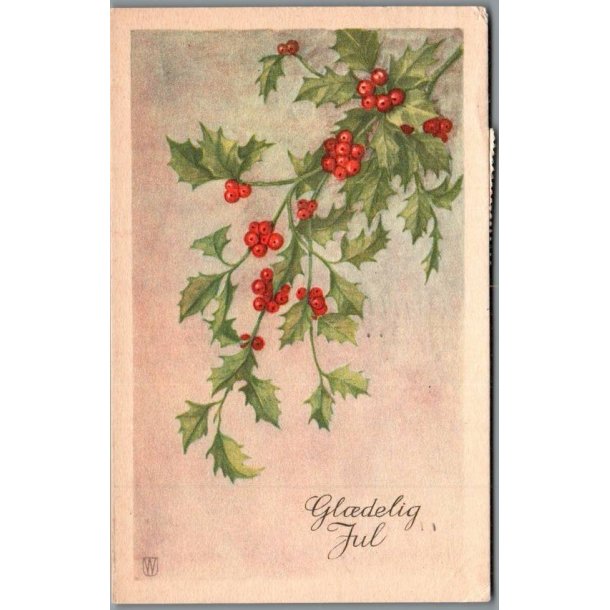 West, C.V.  - Gldelig Jul - Serie 728 - Brugt 