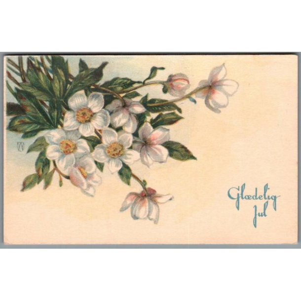 West, C.V.  - Gldelig Jul - Serie 502 - Brugt 