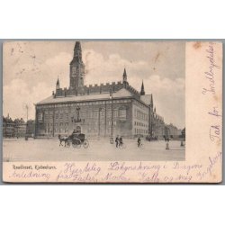Kj�benhavn - R�dhuset - Postkort - Brugt - 