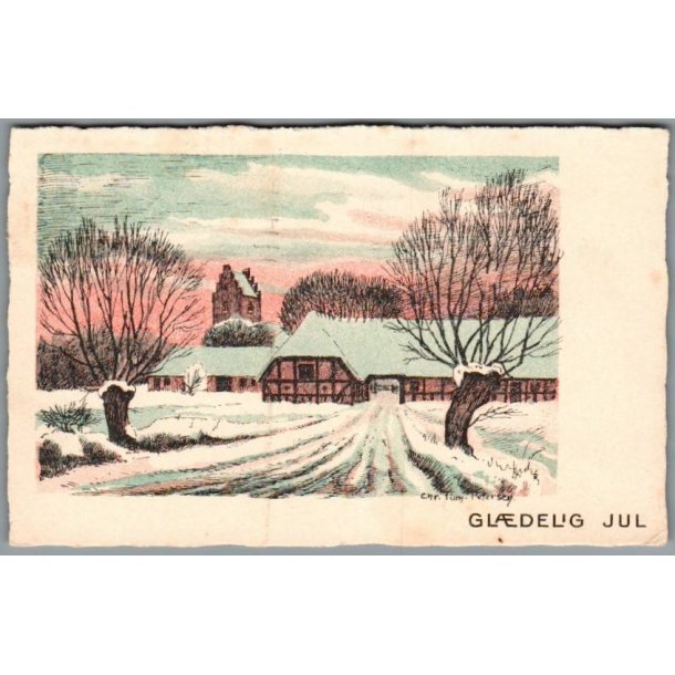 Tom-Petersen, Christian - Gldelig Jul - F.D.B. Serie 1201 - Brugt