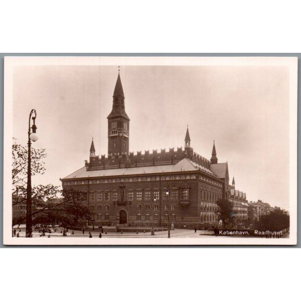 K�benhavn - Raadhuset  -  Postkort - Ubrugt
