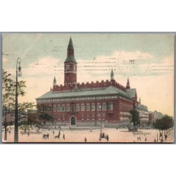 K�benhavn - Raadhuset  -  Postkort - Brugt