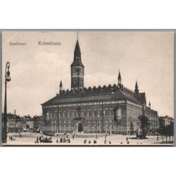 K�benhavn - Raadhuset  -  Postkort - Brugt