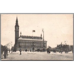 K�benhavn - Raadhuset  -  Postkort - Brugt
