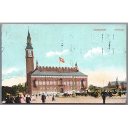 K�benhavn - Raadhuset  -  Postkort - Brugt