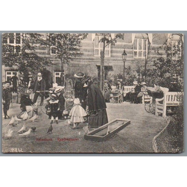 K�benhavn - R�dhushaven - Postkort - Brugt