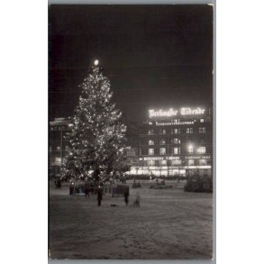 Jul p� R�dhuspladsen - Postkort - Ubrugt