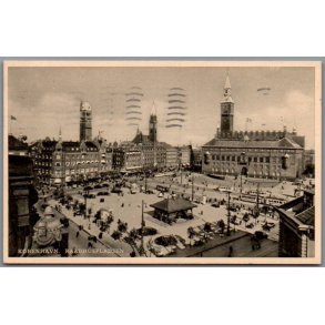 K�benhavn - R�dhuspladsen - Postkort - Brugt