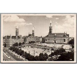 K�benhavn - R�dhuspladsen - Postkort - Brugt