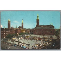 K�benhavn - R�dhuspladsen - Postkort - Brugt