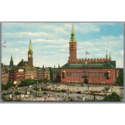 K�benhavn - R�dhuspladsen - Postkort - Brugt