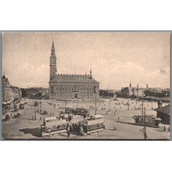 K�benhavn - R�dhuspladsen - Postkort - Ubrugt