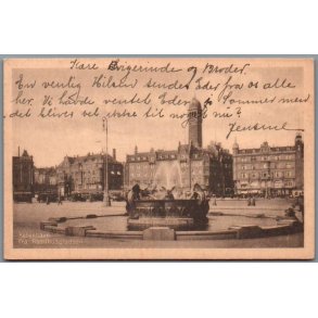 K�benhavn - Fra R�dhuspladsen - Postkort - Brugt