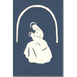 Silhuet Postkort - Lisbeth Budtz-J�rgensen - Ubrugt