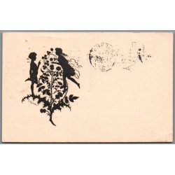 Silhuet Postkort - Brugt