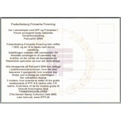 Falcophil 2004 - Postkort - Ubrugt