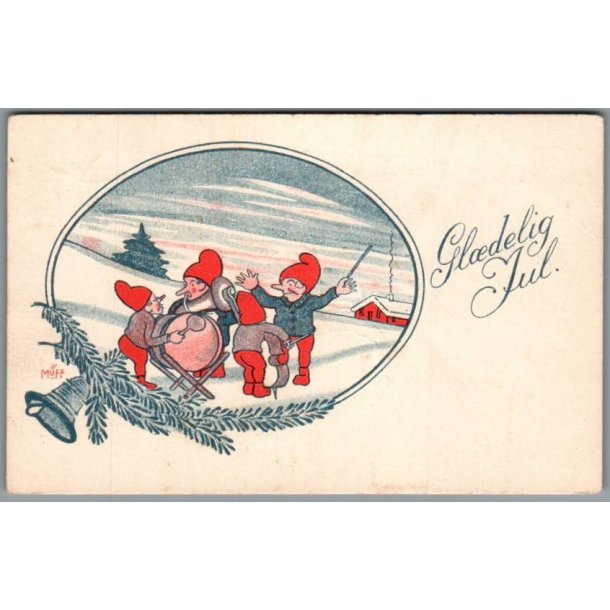 Muff - Gldelig Jul - u/n - Brugt