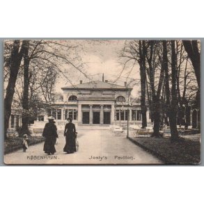 K�benhavn - Josty - Pavillon - Postkort - Brugt