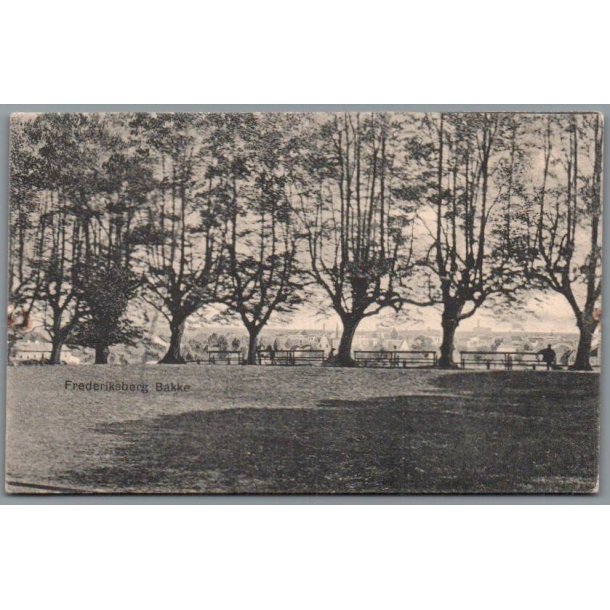 Frederiksberg Bakke - Postkort - Brugt 