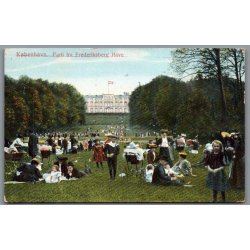 K�benhavn - Parti fra Frederiksberg Have - Postkort - Brugt