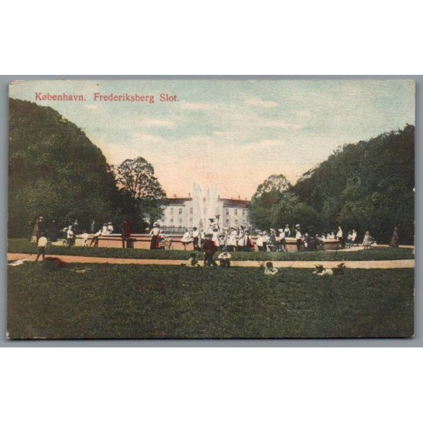 Frederiksberg Slot - Postkort - Brugt