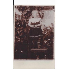 Fotokort Ukendt - Barn ? - Ubrugt