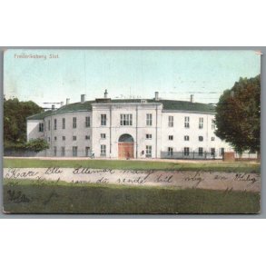 Frederiksberg Slot - Postkort - Brugt