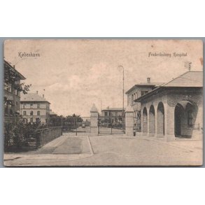 K�benhavn - Frederiksberg Hospital - Postkort - Brugt 